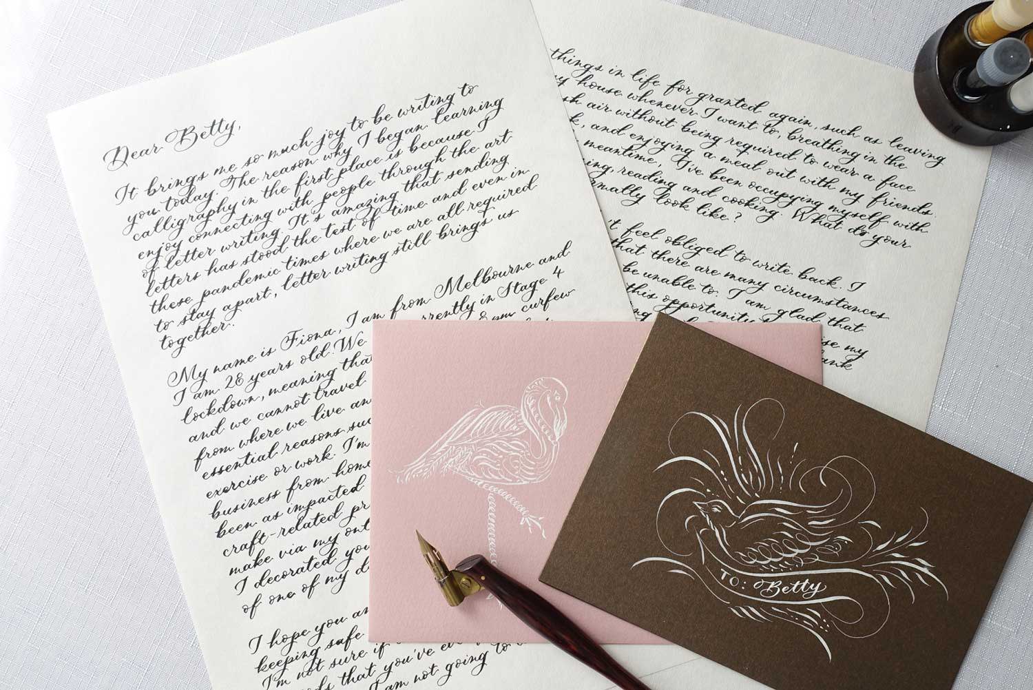 Letter writing to stay connected during COVID-19