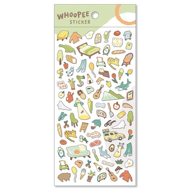 Adventurous Life 'Whoopee' Sticker Sheet