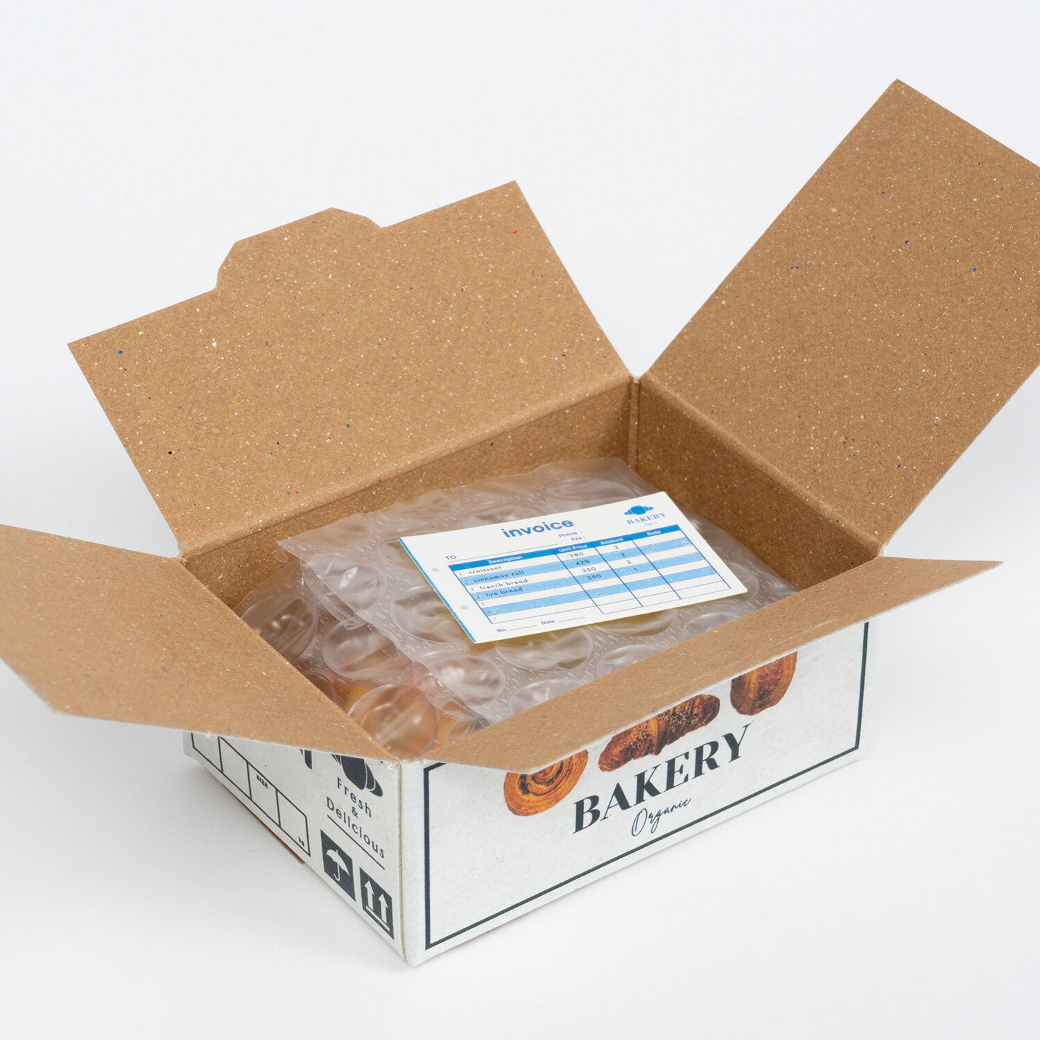 Bakery | Small Box of Flake Stickers | Haco Seal