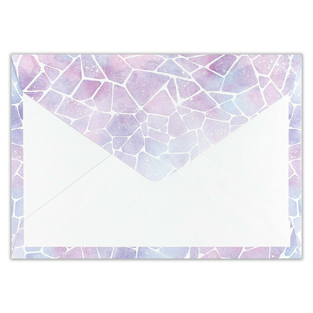 Lilac 'Palette' Assorted Letter Writing Set