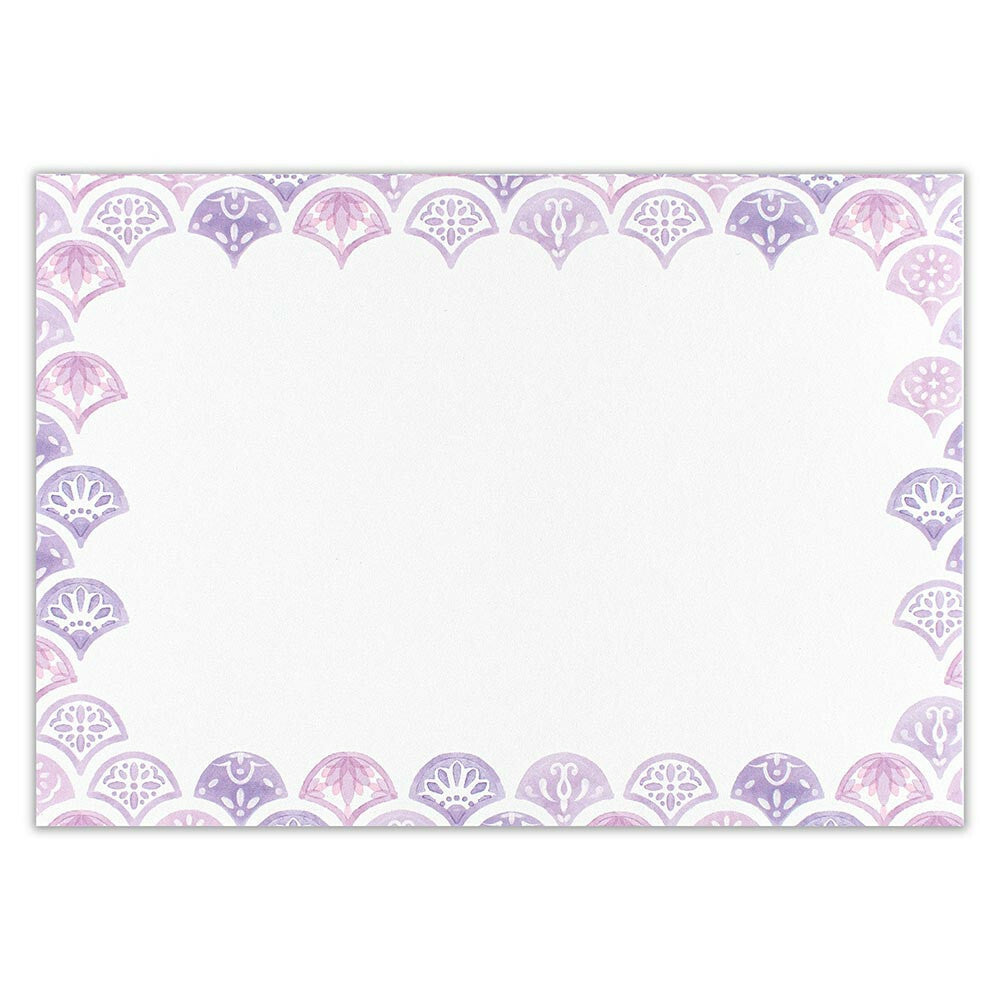 Lilac 'Palette' Assorted Letter Writing Set