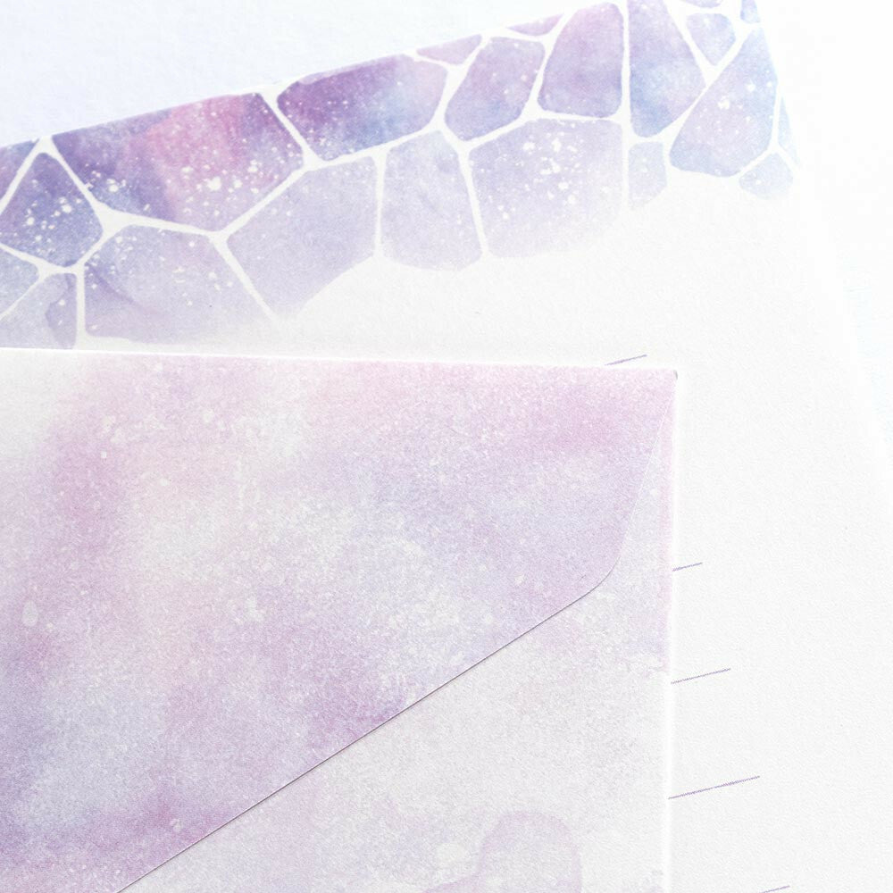 Lilac 'Palette' Assorted Letter Writing Set