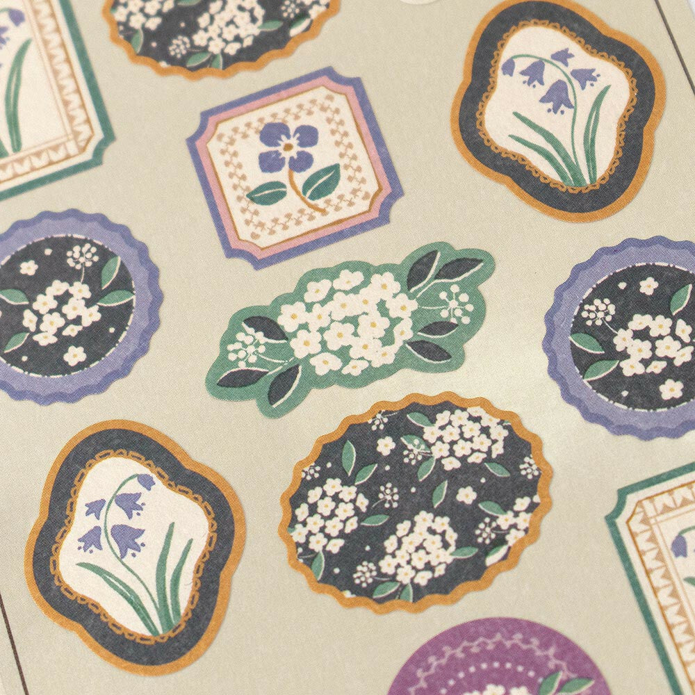 Hydrangea Sticker Seals | 'Wanowa' Series | Stickers Sheet