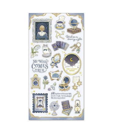 Blue 'Choupinet Seal' Sticker Sheet - Luna
