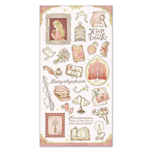 Pink 'Choupinet Seal' Sticker Sheet - Sophia