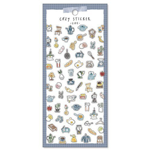 life cozy stickers planner journal japanese washi