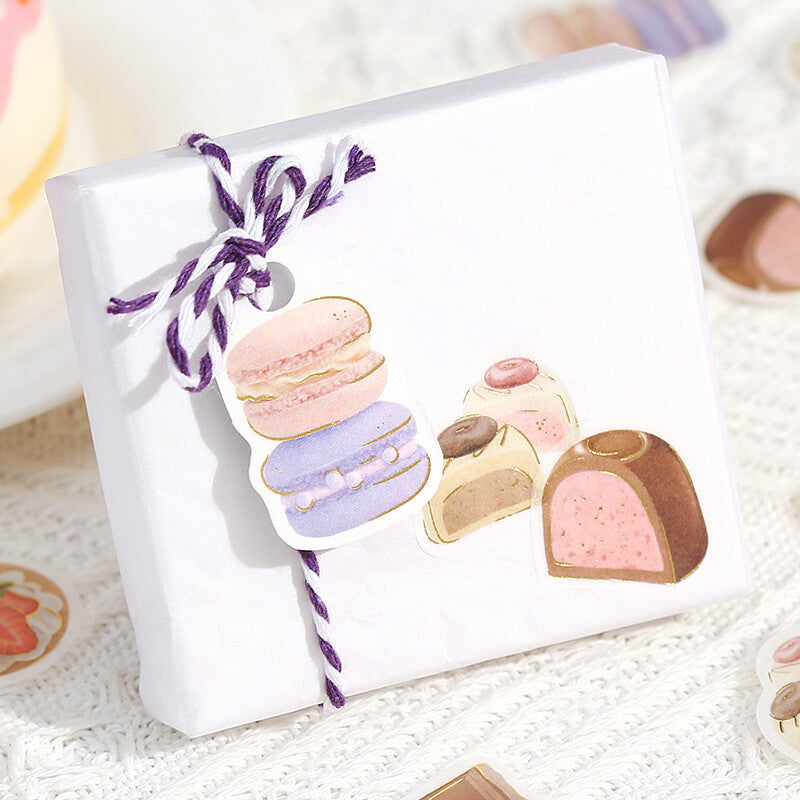 A Lot Of Sweets | Planner Flake Stickers | BGM