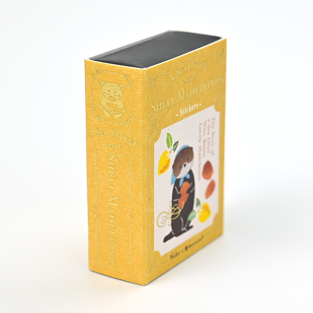 A Sea Otter And Shell Madeleines 'Ressa' Matchbox Flake Stickers
