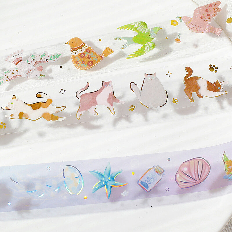 Under The Sea Clear Washi Tape | BGM