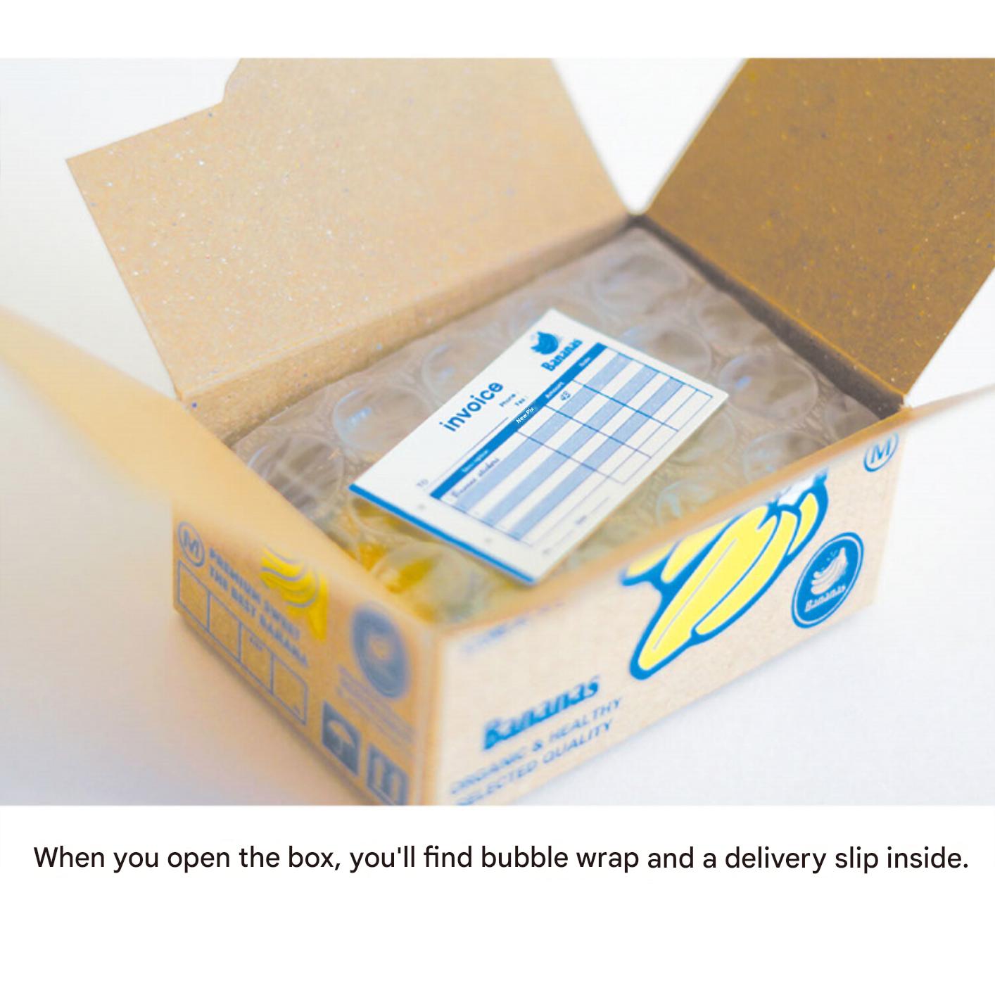 Bananas | Small Box of Flake Stickers | Haco Seal