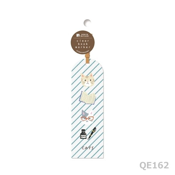 Bookmark | Hontowatashi Series | Book & Cats