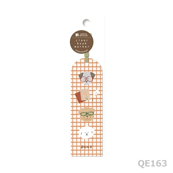 Bookmark | Hontowatashi Series | Book & Dogs
