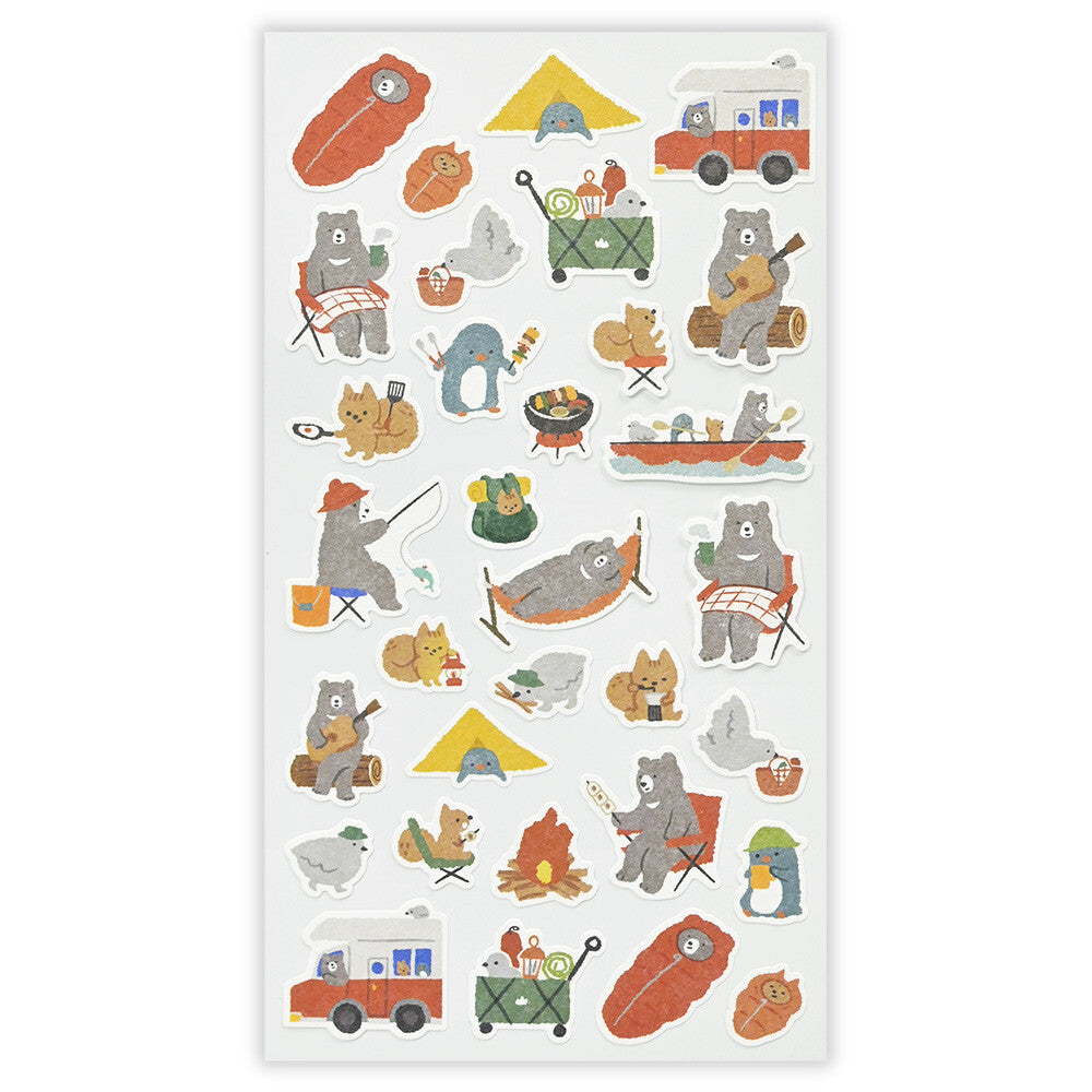 Camp Activities | Yamanoha 'Neighbourhood Association' | Stickers Sheet