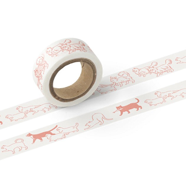 Cats 'Ah La La' Washi Tape