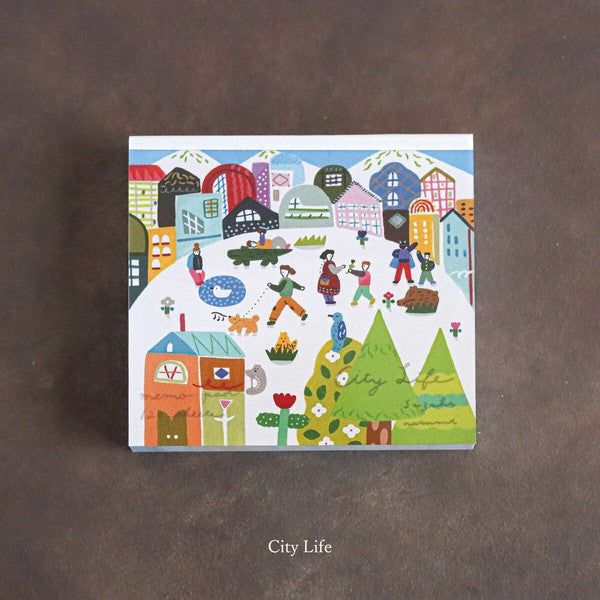 City Life 'Suzuki Narumi' Memo Pad