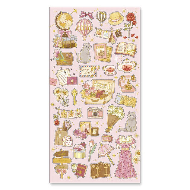 Classical Voyage | Pink 'Choupinet Seal' Sticker Sheet
