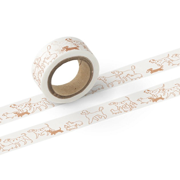 Dogs 'Ah La La' Washi Tape
