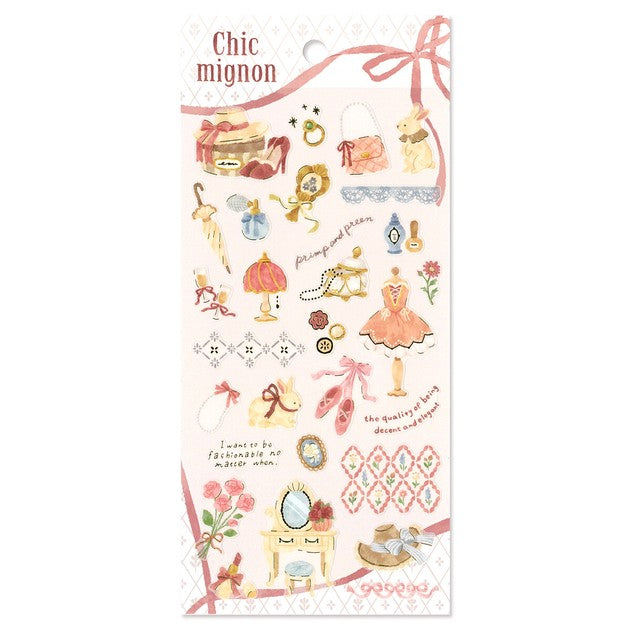 Dress Up 'Chic Mignon' Stickers Sheet