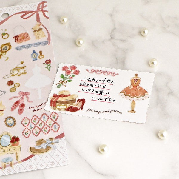 Dress Up 'Chic Mignon' Stickers Sheet