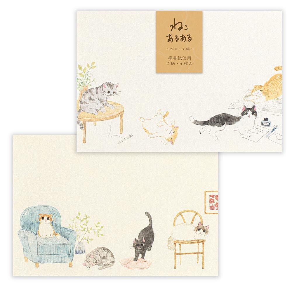 Envelopes (4-pack) - Lifestyle Cats
