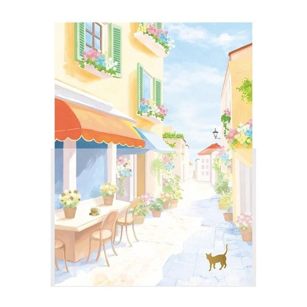 European Cafe & Street Cats | Letter Writing Set
