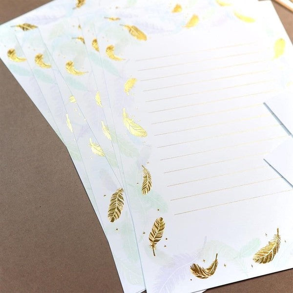 Feathers 'Polite Letters' Letter Writing Set