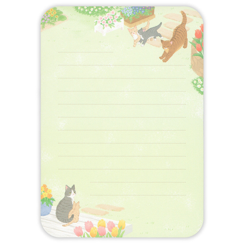Garden Cats 'Nyan Tom' Letter Writing Set