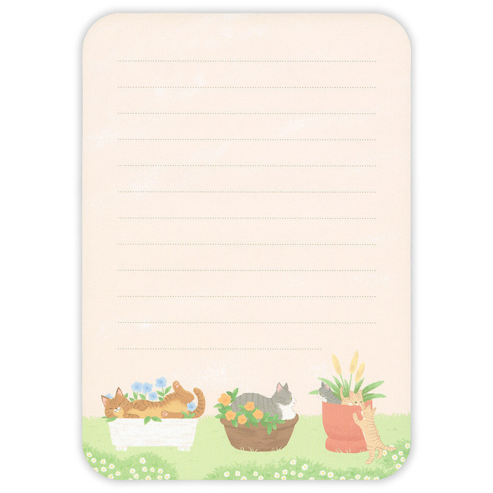 Garden Cats 'Nyan Tom' Letter Writing Set