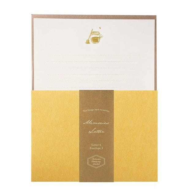 Honey Jar Buzzing Bee 'Memories Letter' Letter Writing Set