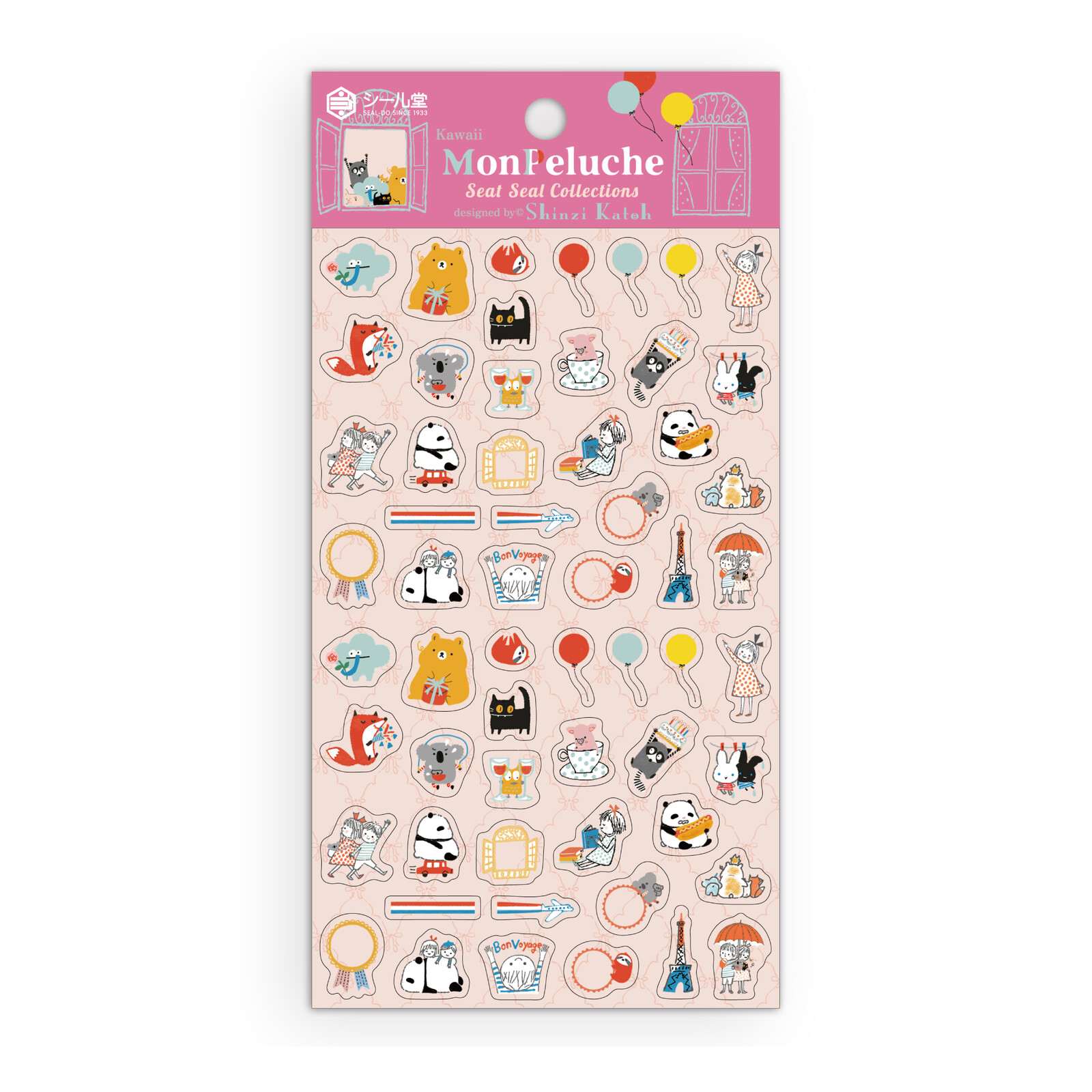 Kawaii Mon Peluche 'Shinzi Katoh' Planner Sticker Sheet