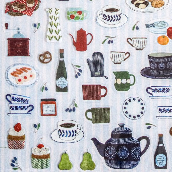 Kitchen Seal 'Midori Asano' Cozyca Stickers Sheet