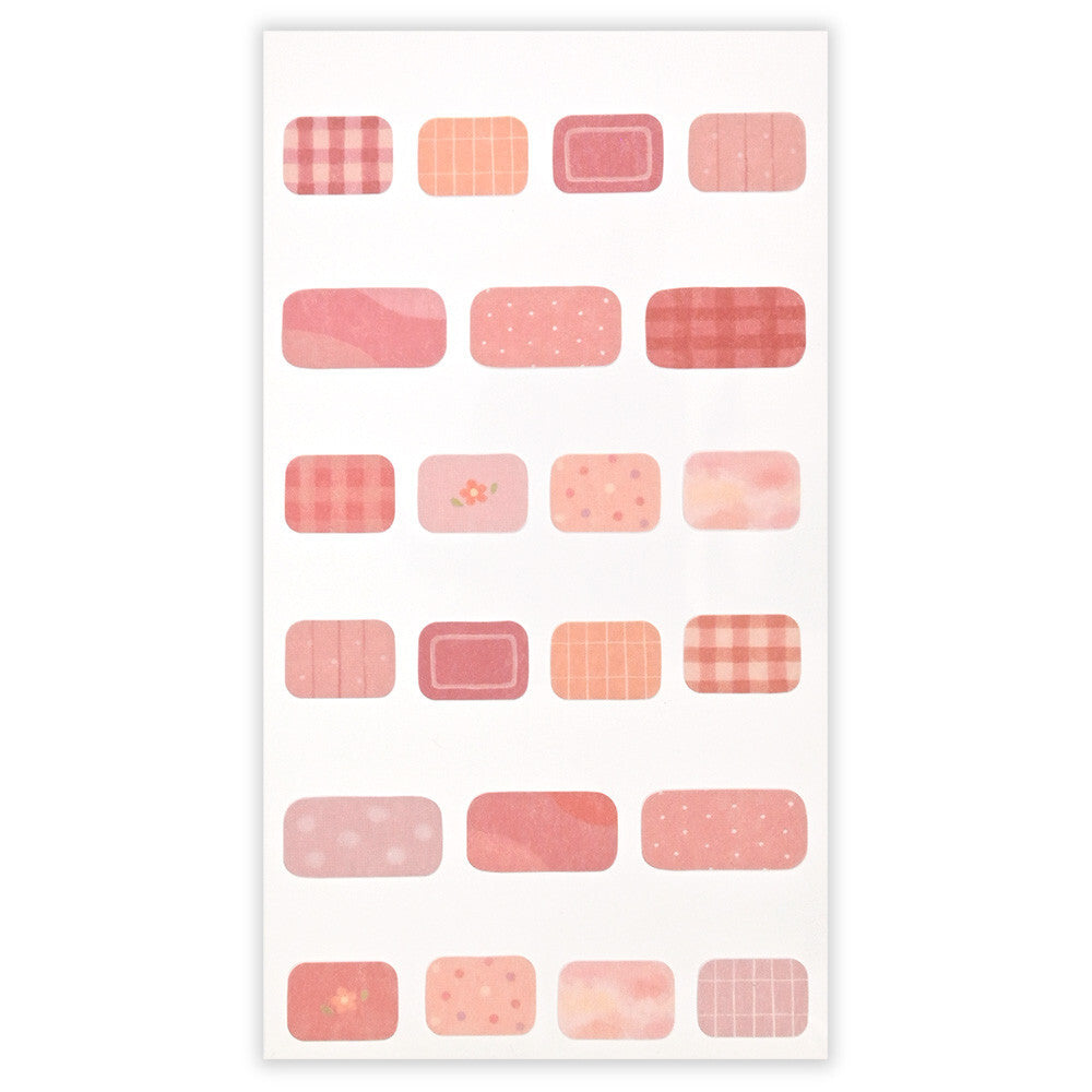 Kittens 'Mattari Animals' Mellow Night Stickers Sheet