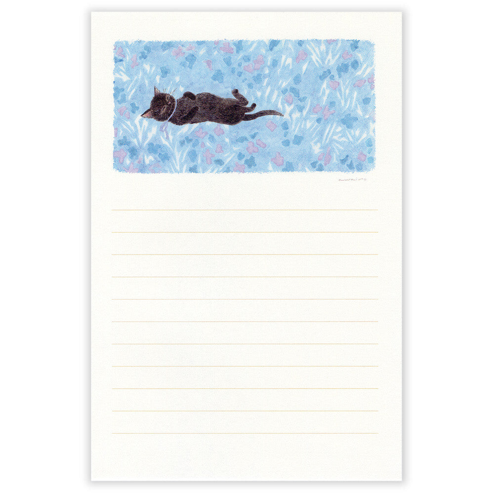 Letter Writing Pad | A Story Of The Cat Who Stays Up Late 'Ressa'