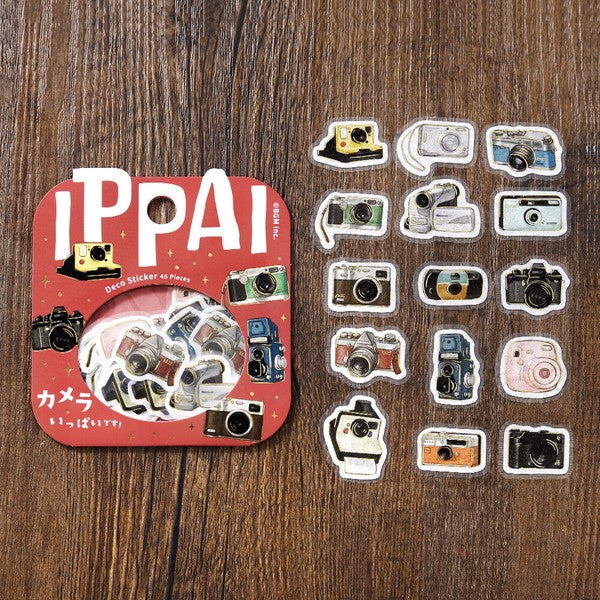 Lots of Cameras | Ippai | Planner Flake Stickers | BGM