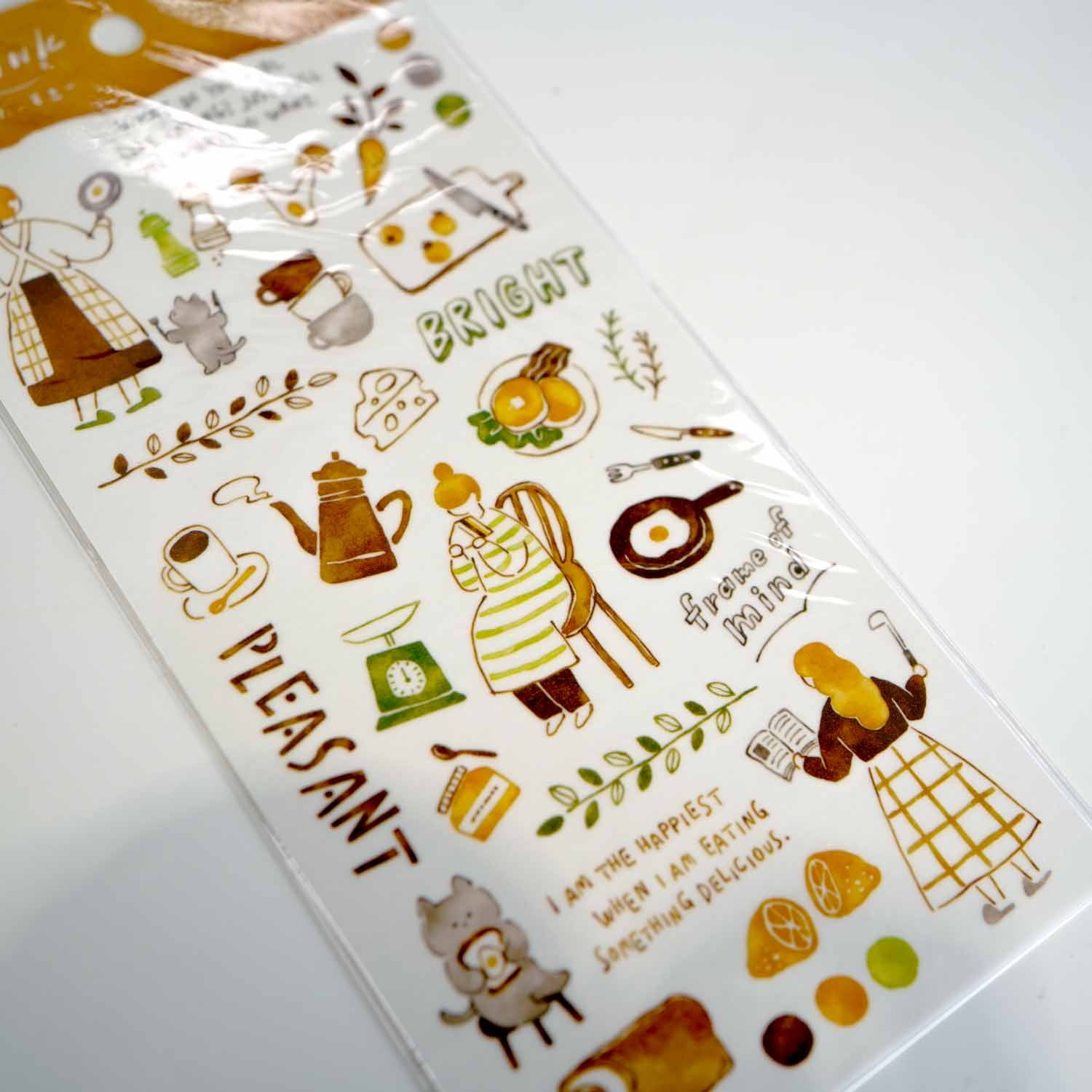 Love Cooking 'Play + Ink' Stickers Sheet