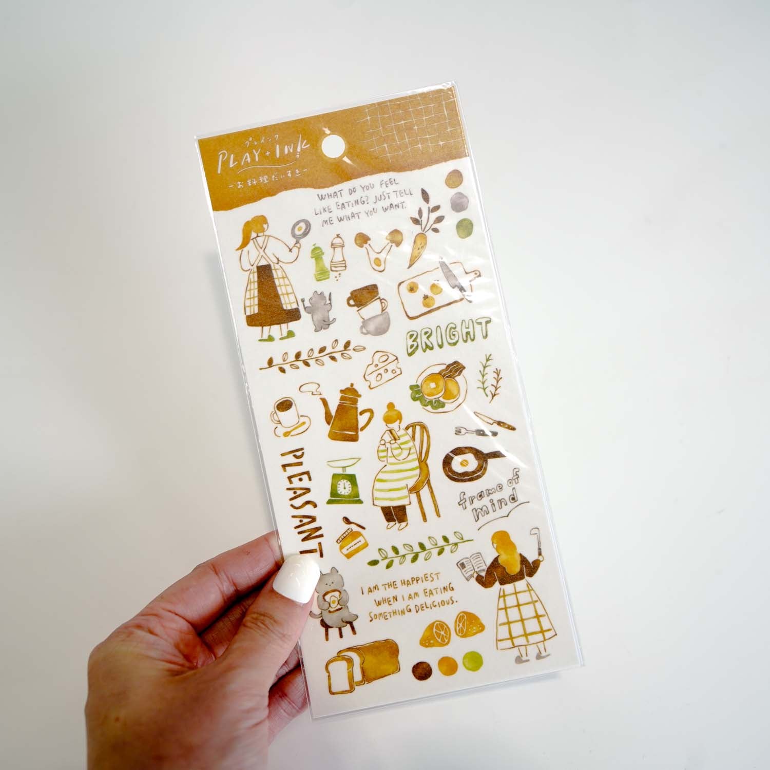 Love Cooking 'Play + Ink' Stickers Sheet