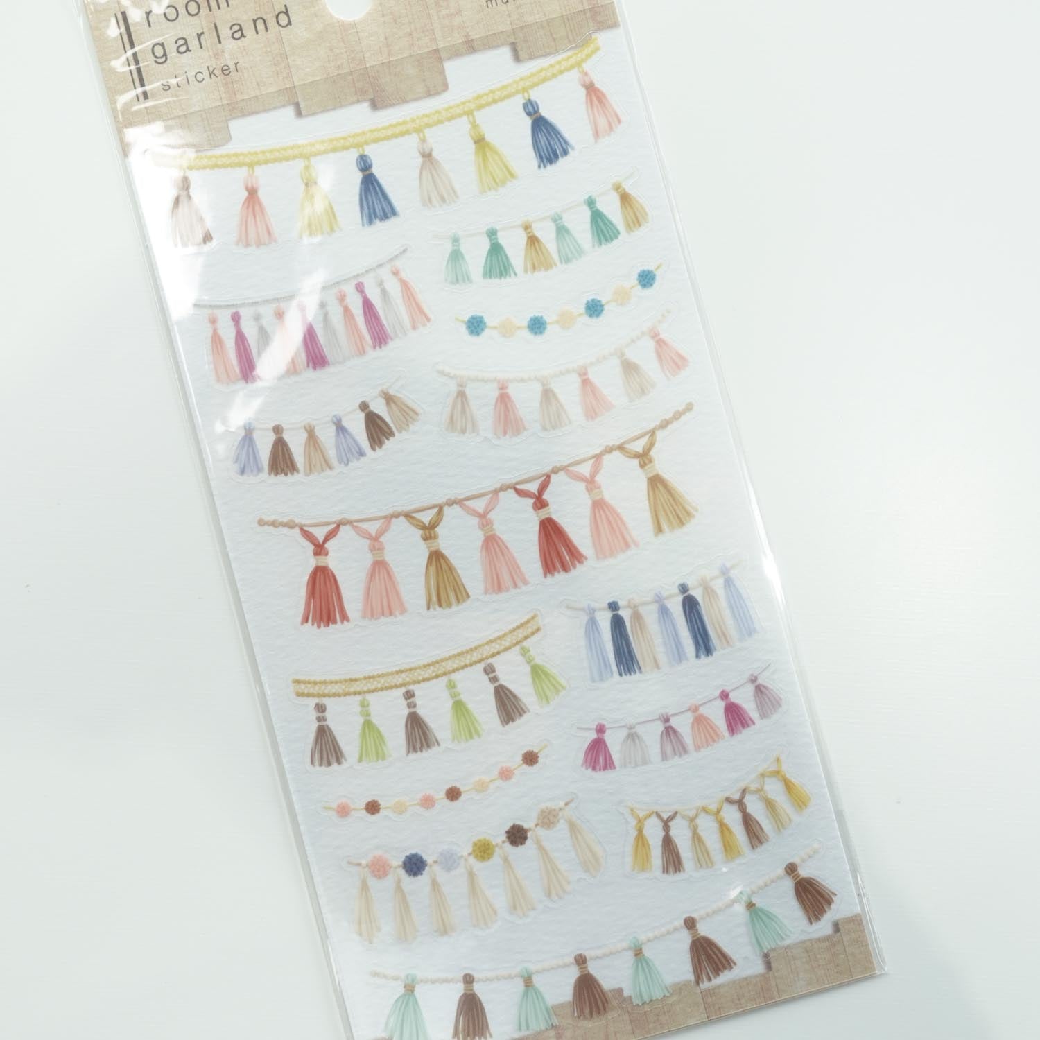 Multi Tassel | 'Room Garland' Sticker Sheet