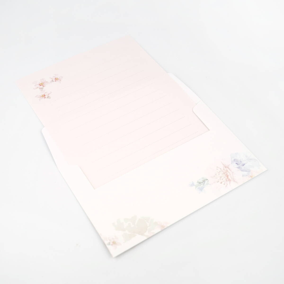 Pastel Rose Letter Writing Set