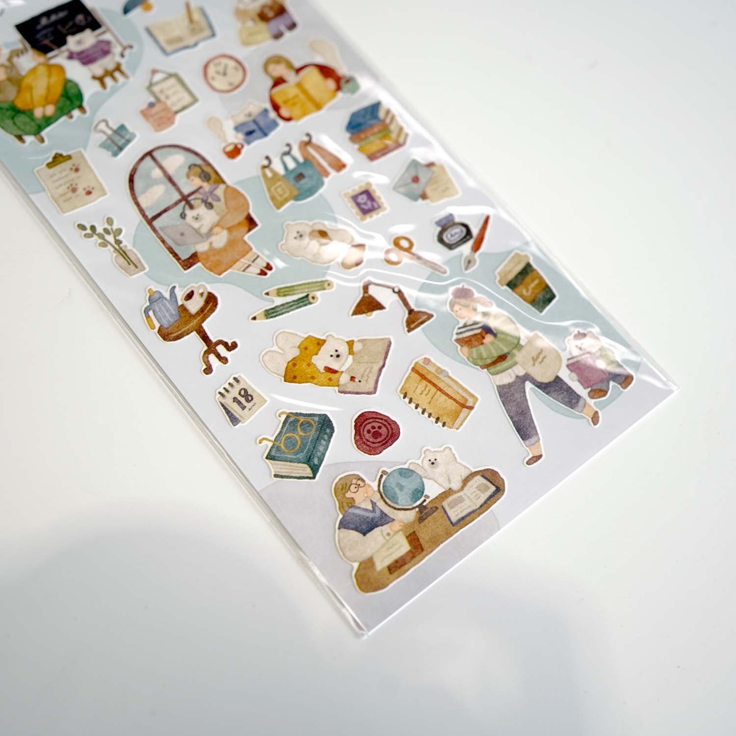 Polar Bear 'Together With Me' Stickers Sheet