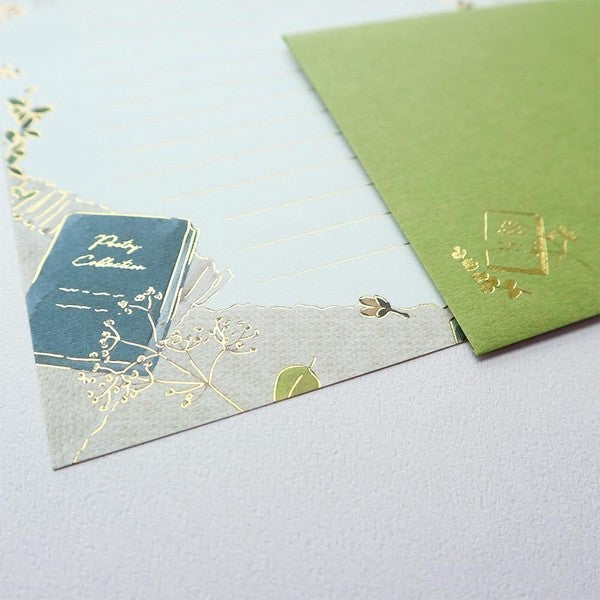 Reading Books Coffee 'Polite Letters' Letter Writing Set