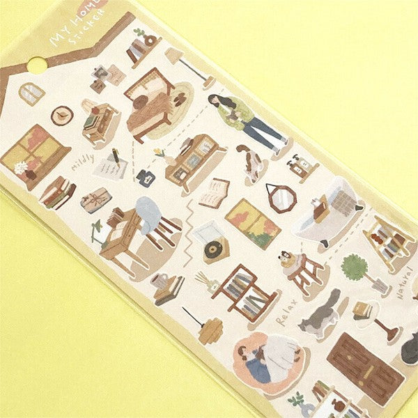 Reading Time | 'My Home' Series | Stickers Sheet