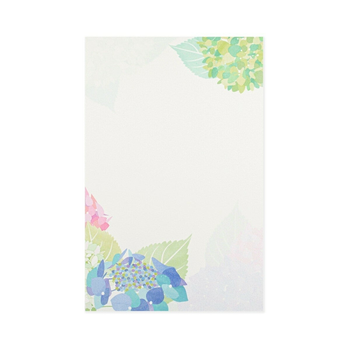 Hydrangea Flowers | Season of a Hydrangea | Letter Writing Pad