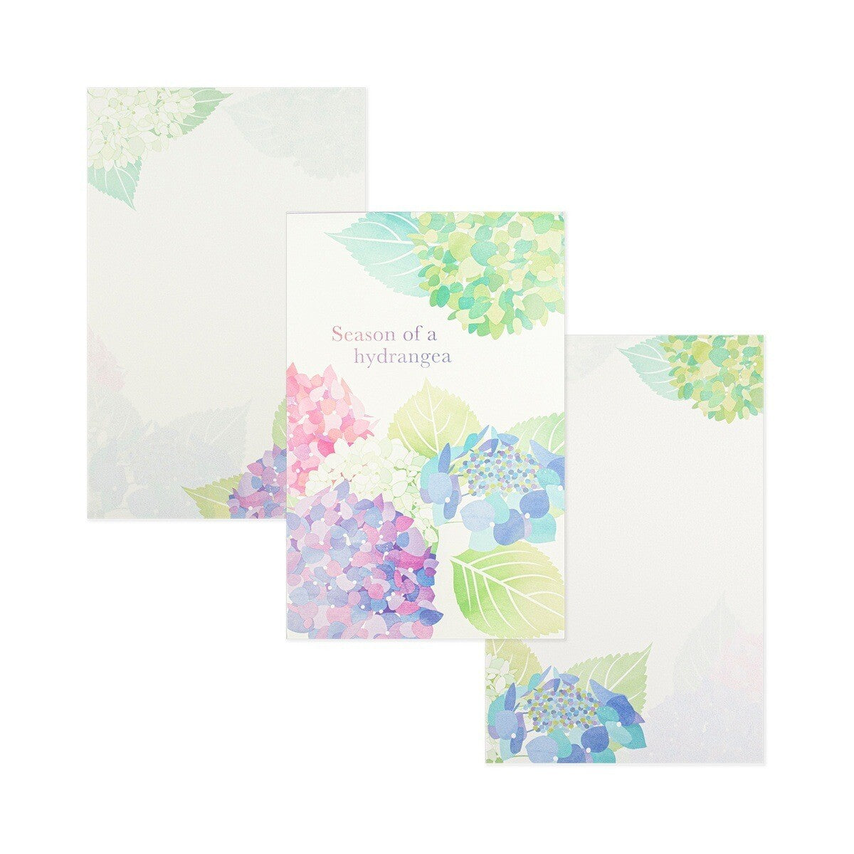 Hydrangea Flowers | Season of a Hydrangea | Letter Writing Pad