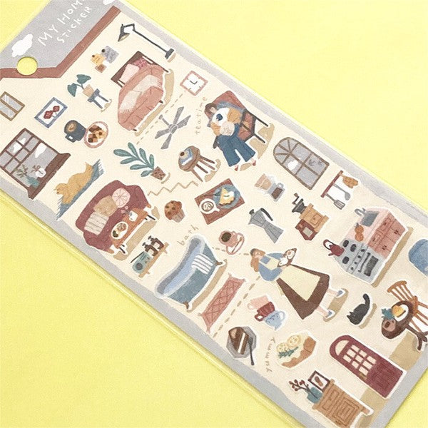 Snack Time | 'My Home' Series | Stickers Sheet