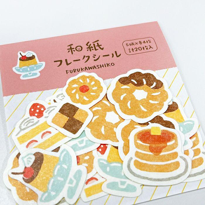 Snacks Flake Stickers Furukawashiko