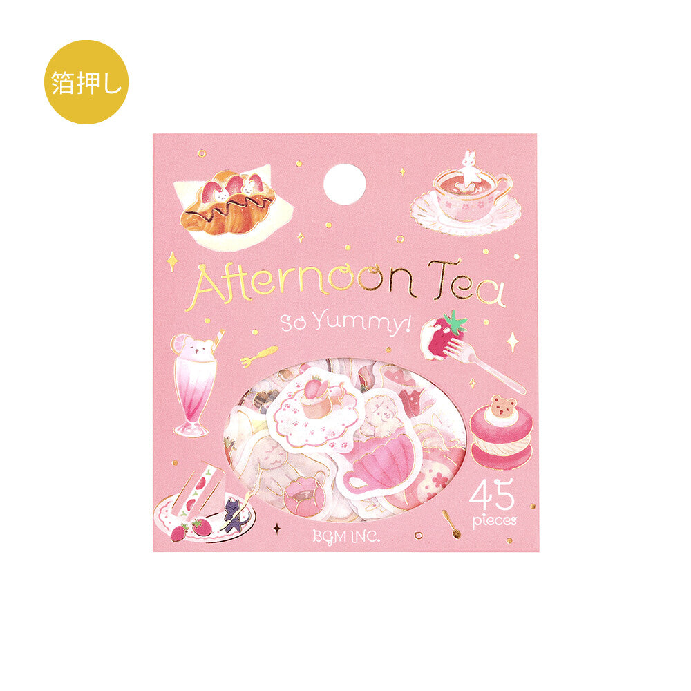 So Yummy! - Pink | Afternoon Tea | Planner Flake Stickers | BGM