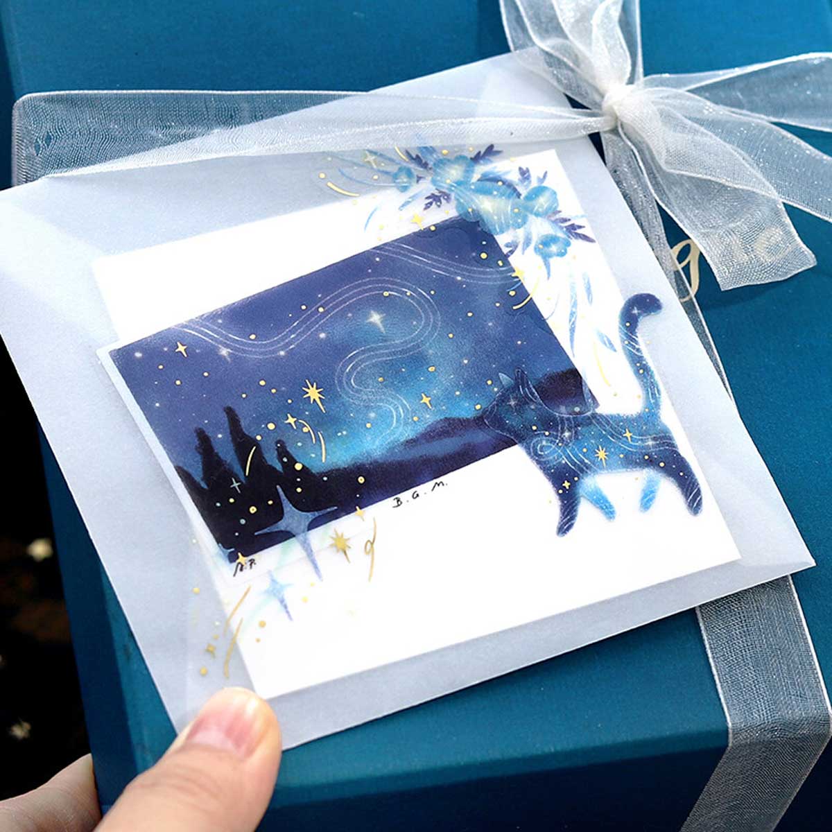 Uranus Celestial Starry Animals | 'Stardust Magic' | Planner Flake Stickers | BGM