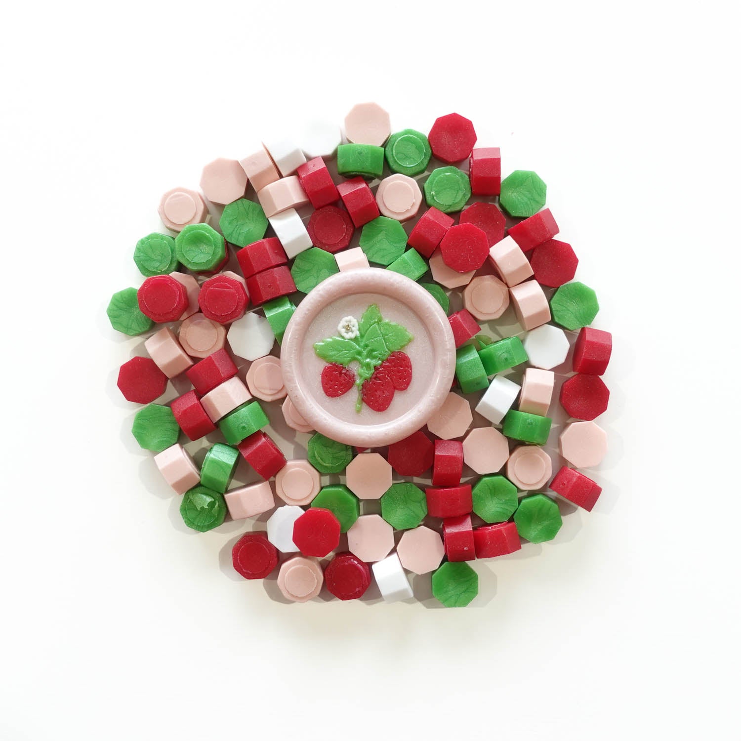 Strawberry Fields Limited Edition Mix 100pcs sealing wax beads