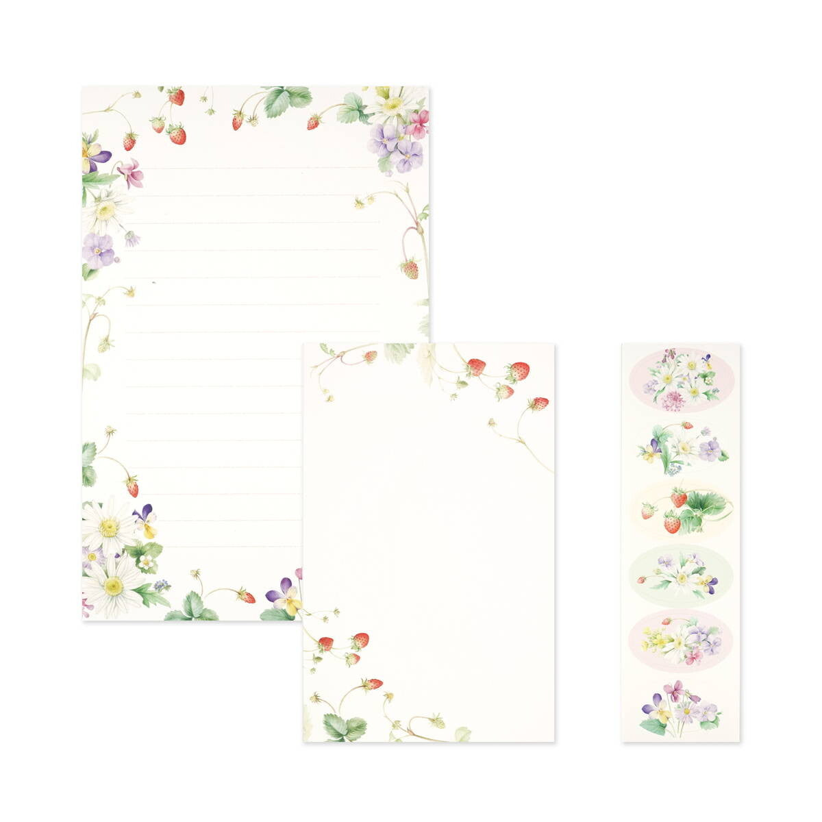 Strawberry Garden Letter Writing Set
