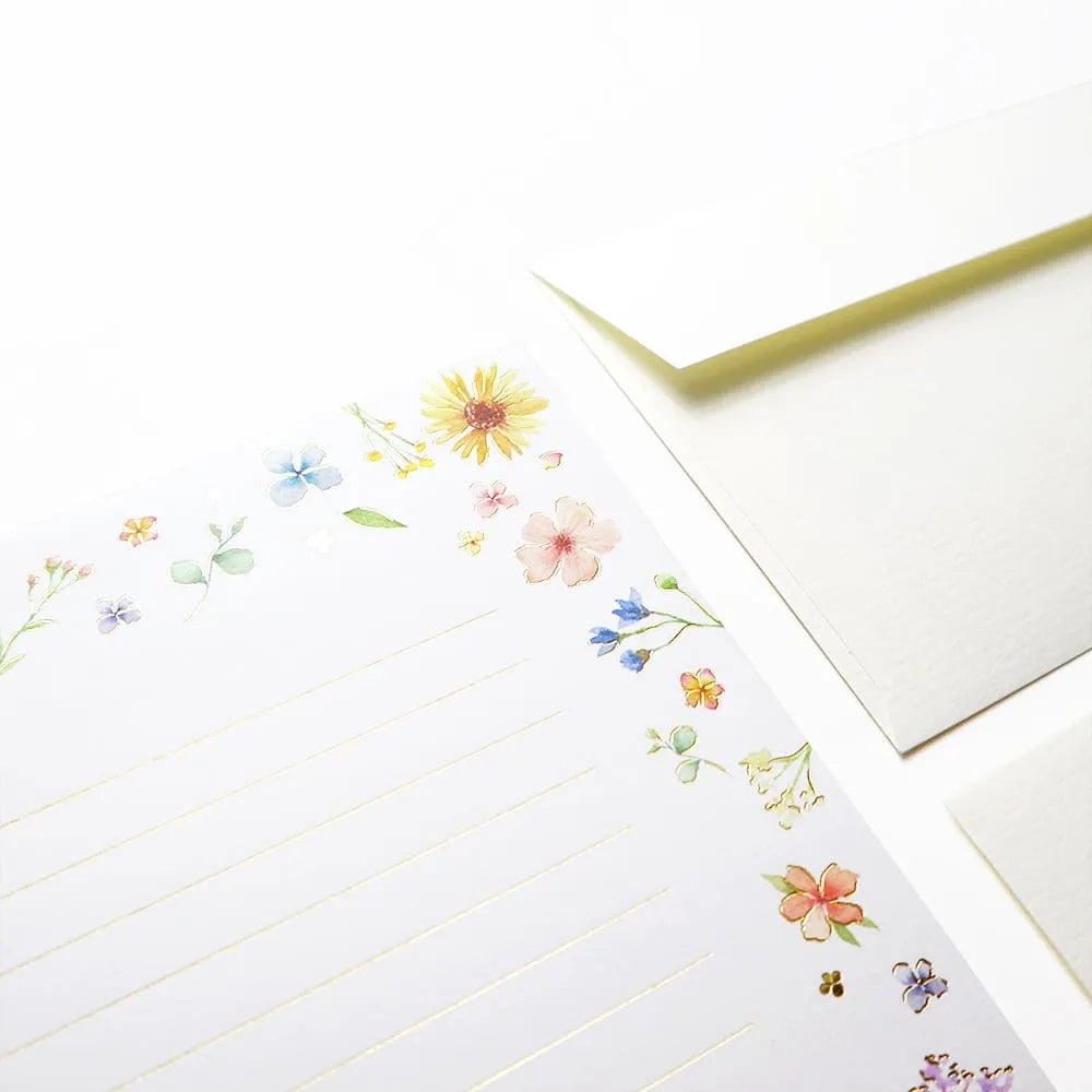 Sweet Flower 'Polite Letters' Letter Writing Set